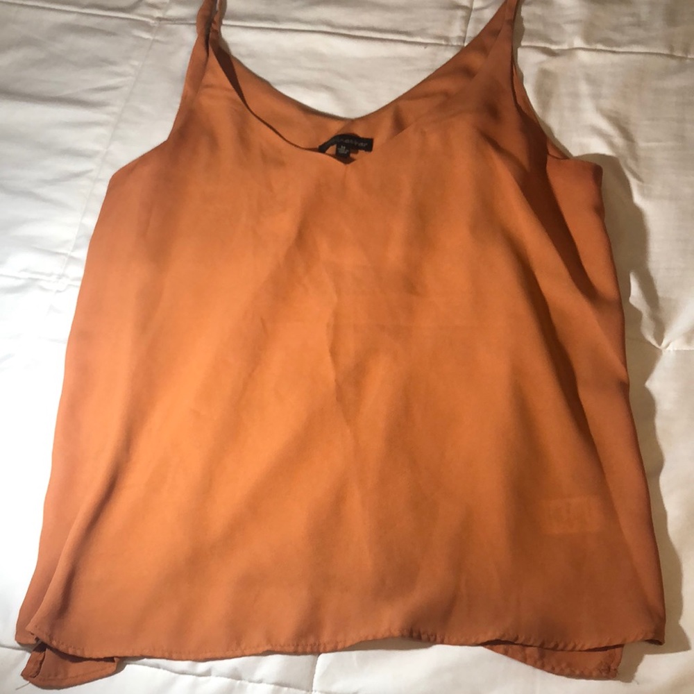 Orange dress shirt